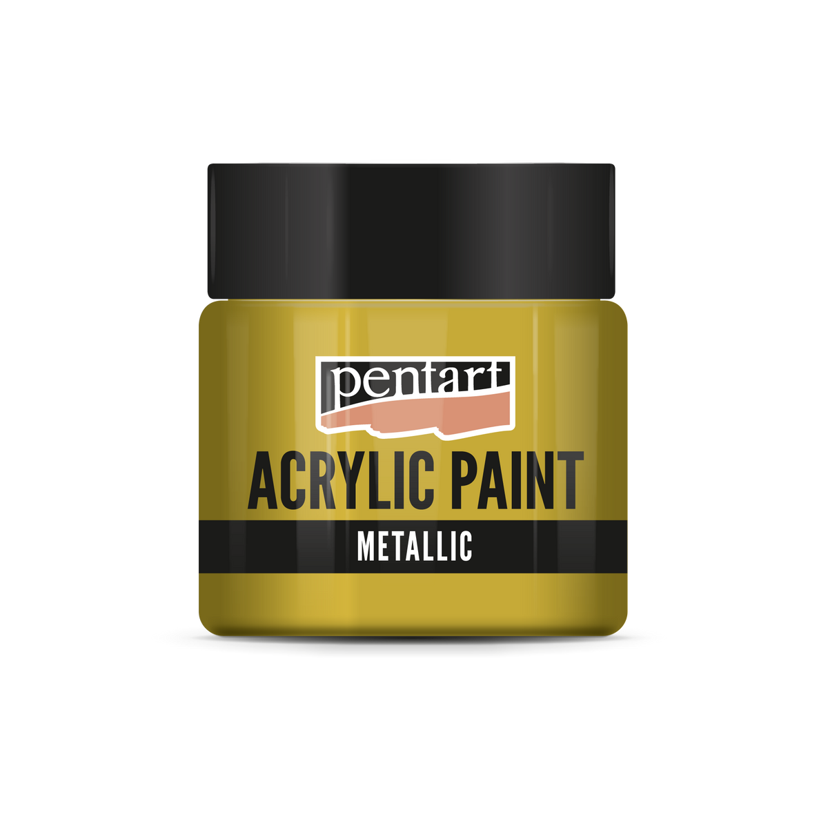 Pentart Metallic Acrylic Paint 50 ml – Sparkling Gold