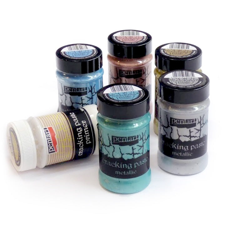 Pentart Metallic Crackle Paste 100 ml | various colors — image 1
