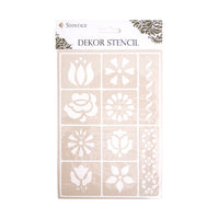 PENTART Self-Adhesive Stencil A5, Decorative Shapes M15 | ARTMiE