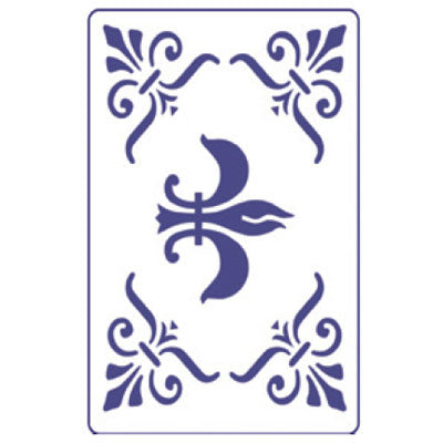 PENTART Stencil A5 - Ornaments S6