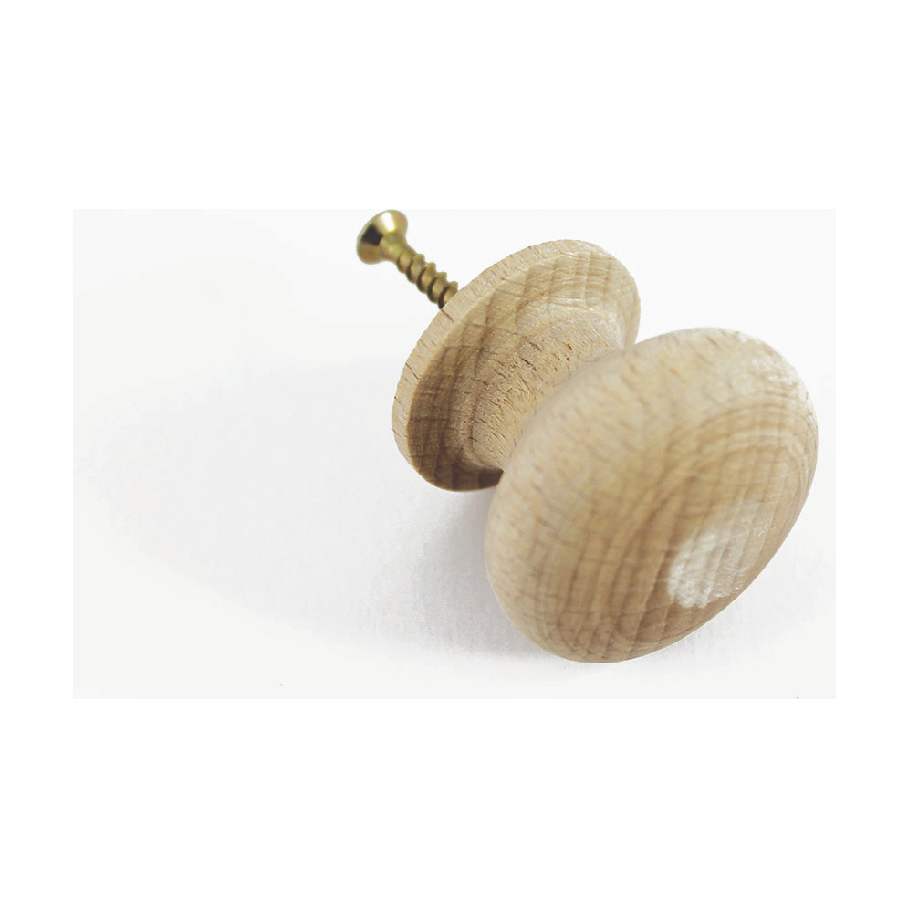 Pentart wooden knob convex-flat – dia.35, - 6