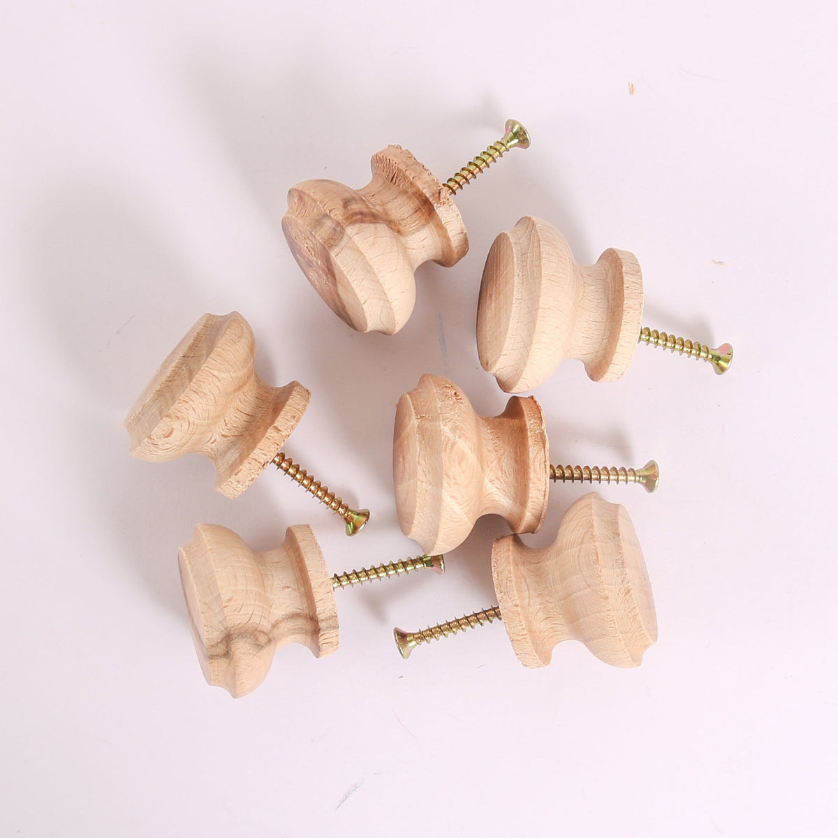Pentart wooden knob convex-flat – dia. 40, - 6