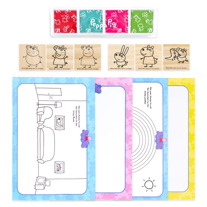 PEPPA PIG Wooden Stamp Set — image 2