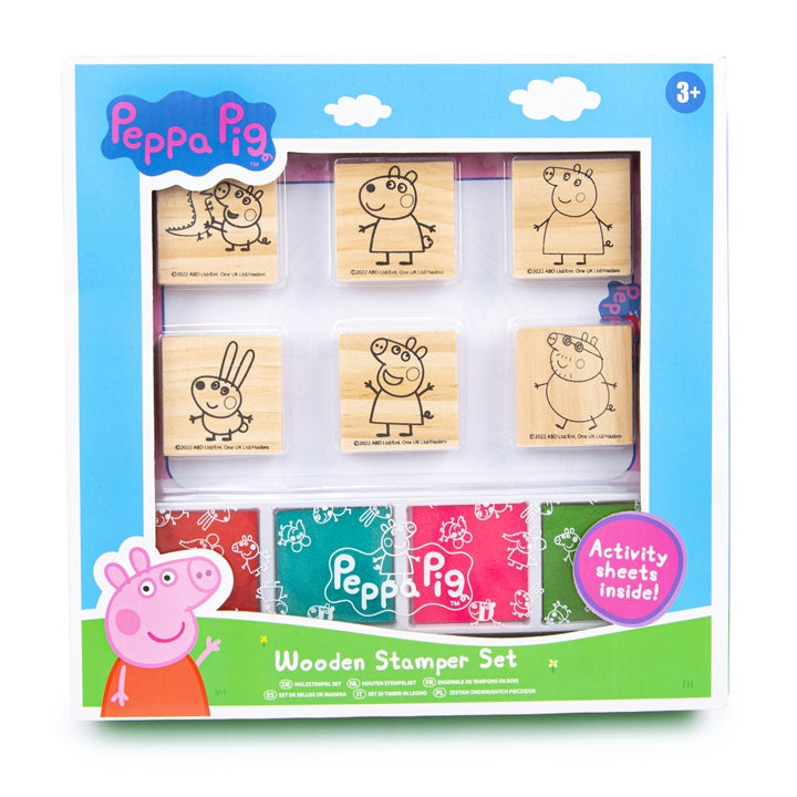 PEPPA PIG Wooden Stamp Set — image 1