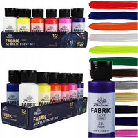 Phoenix Fabric Paint Set, 12–24 x 59 ml