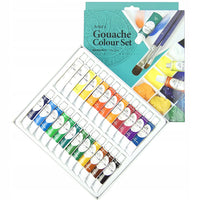 Phoenix Gouache Paint Set, 12–24 x 12 ml