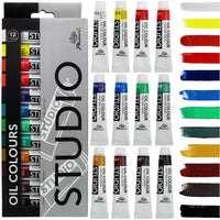 Phoenix Oil Paint Set, 12–24 x 12 ml