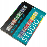 Phoenix Watercolor Paint Set, 12–24 x 12 ml
