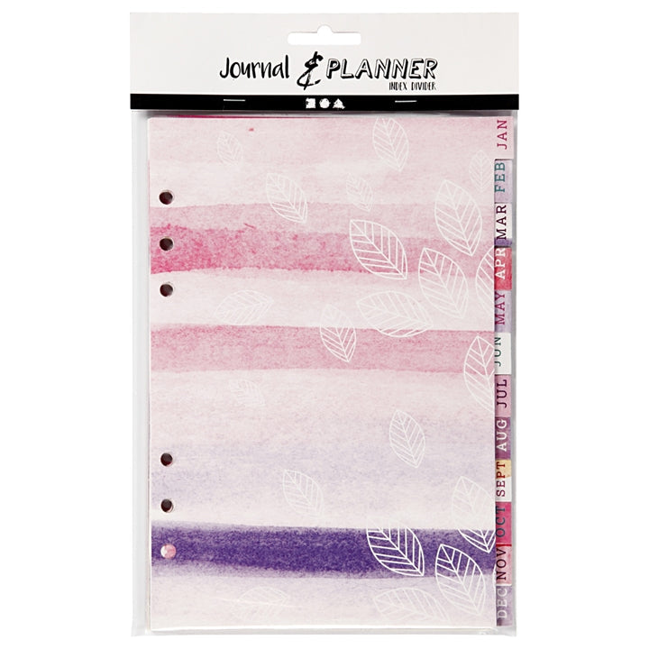 Planner Month Dividers with Colorful Designs | various types — image 1