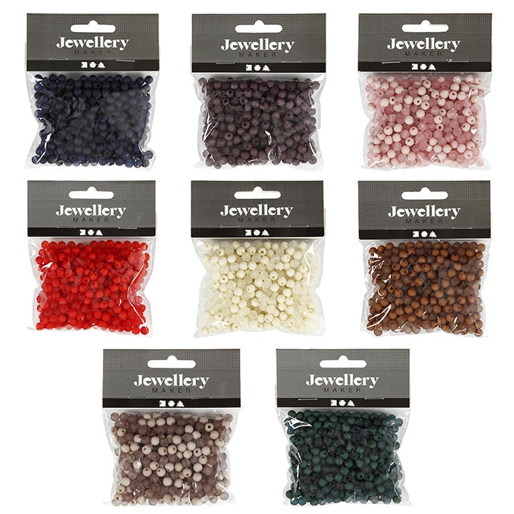 Plastic Beads - 40 g | various colors — image 1
