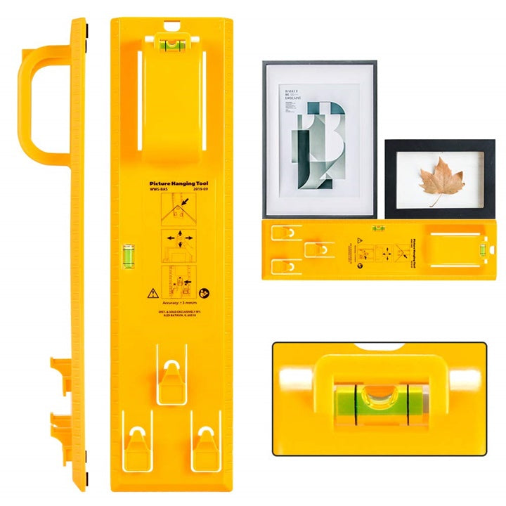Plastic Spirit Level with Hanging Markings — image 1