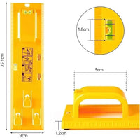 Plastic Spirit Level with Hanging Markings — image 3
