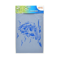 Plastic Stencil, 20x30 cm - Boat