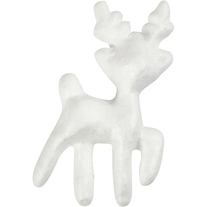 Polystyrene Reindeer 11.5 cm Set of 5 — image 1