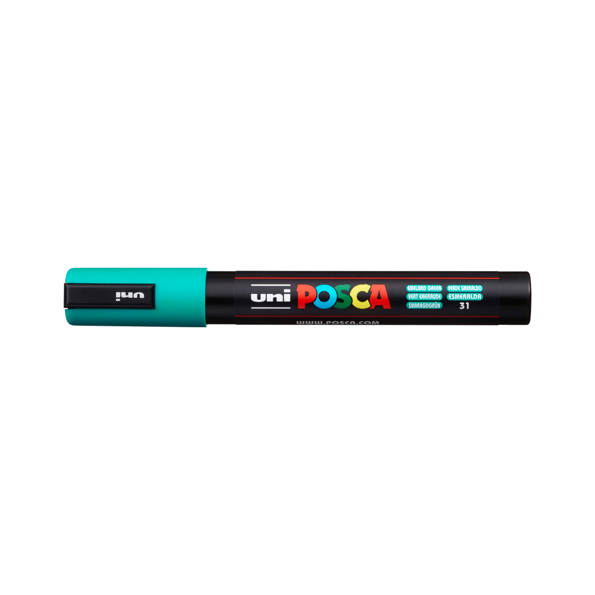 Posca acrylic marker PC-5M, 1.8 – 2.5 mm, Emerald Green (31)