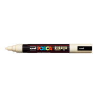 Posca acrylic marker PC-5M 1.8 - 2.5 mm - Straw Yellow / Ivory