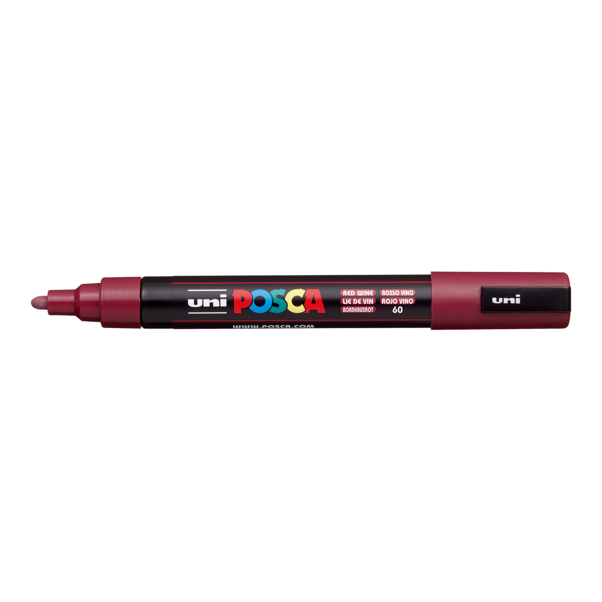 Posca Marker PC-5M, 1.8 - 2.5 mm, Bordeaux (60)