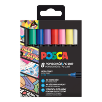 Posca PC-1MR Paint Marker Set - 8 pcs