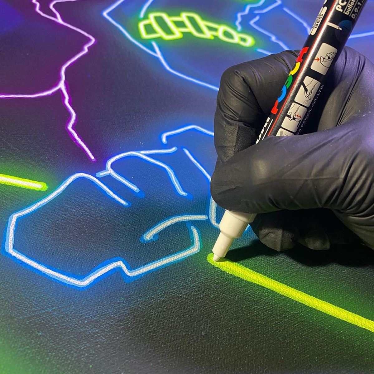 Posca PC-5M Acrylic Marker, 1.8 – 2.5 mm