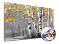 PREMIUM GOLD Paint by Numbers – Birch Grove