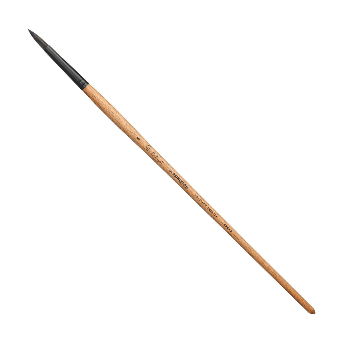 PRINCETON Catalyst Polytip Long Handle Round Brush – 4