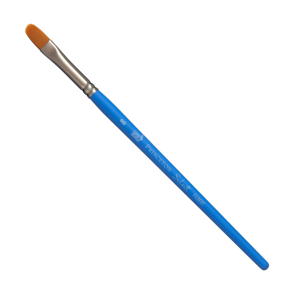 PRINCETON Select Synthetic Filbert Brush - Short Handle – 8
