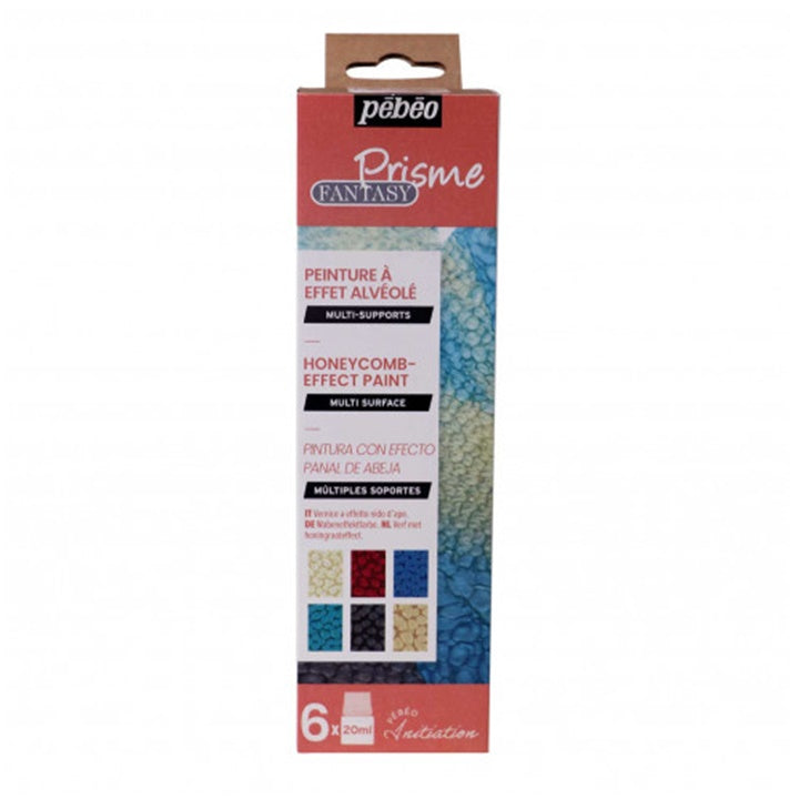 Prisme Fantasy Effect Paint Set, 6 x 20 ml