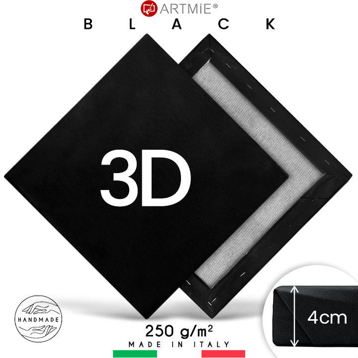 PROFI 3D Black Stretched Canvas | various sizes — image 8