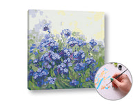 Purple Flowers Paint by Numbers | High Difficulty — image 1