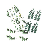 PVC Decorative Stickers | Leaves, 33 pcs - image 1