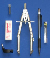 Quick-Adjust Compass with Pencil