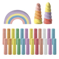 Rainbow Colored Chalk, Set of 27