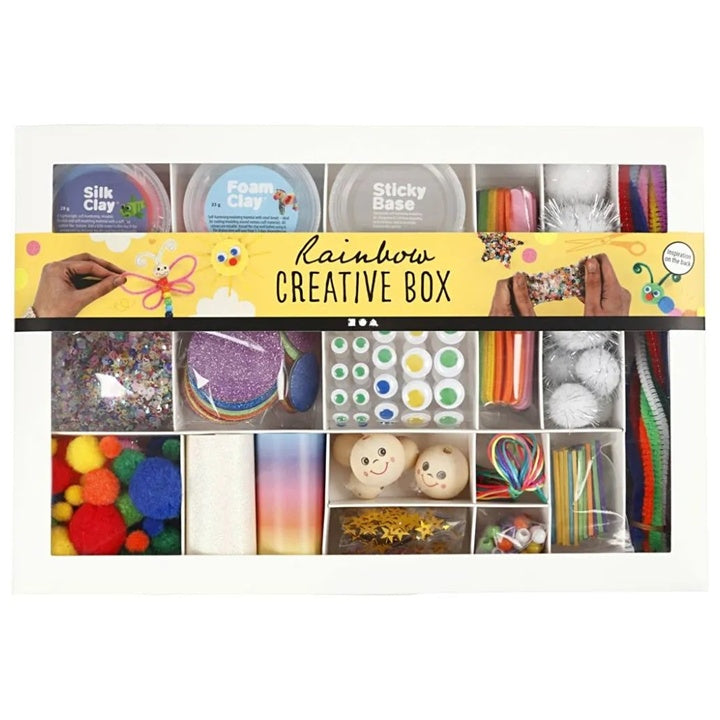 Rainbow Craft Set – Mix of Materials