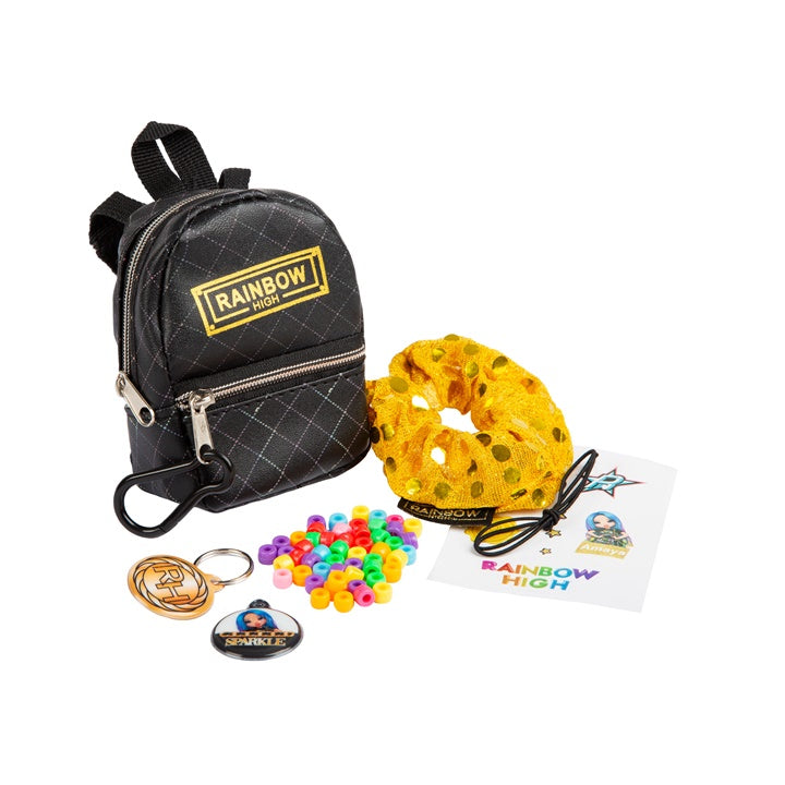 RAINBOW HIGH Mini Backpack with Accessories, Black — image 3