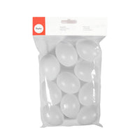 Rayher Plastic Eggs, 6 cm, Set of 10 | various colors — image 2