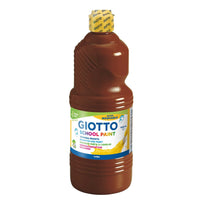 Ready-to-Use Poster Paint GIOTTO School Paint 1000 ml – brown