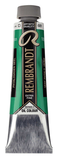 Rembrandt 40 ml Oil Paint – Phthalo Green Yellow