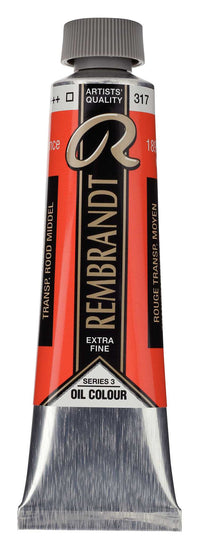 Rembrandt 40 ml Oil Paint – Transparent Red Medium