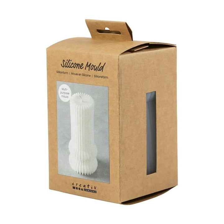 Ribbed Cylinder with Arches Silicone Mold — image 6