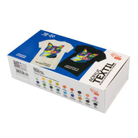 ROSA Acrylic Fabric Paints, 18 x 20 ml