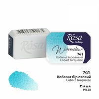 Rosa Gallery Watercolor Paints Half Pan 2.5 ml | various colors | ARTMiE
