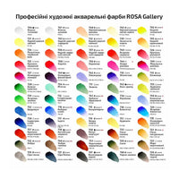 Rosa Gallery Watercolor Paints Half Pan 2.5 ml | various colors, image 2