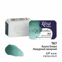 Rosa Gallery Watercolor Paints Half Pan 2.5 ml – Cadmium Red Deep half pan
