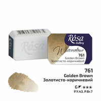 Rosa Gallery Watercolor Paints Half Pan 2.5 ml – Indanthrene Gray half pan
