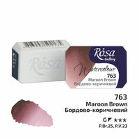 Rosa Gallery Watercolor Paints Half Pan 2.5 ml – Silver half pan