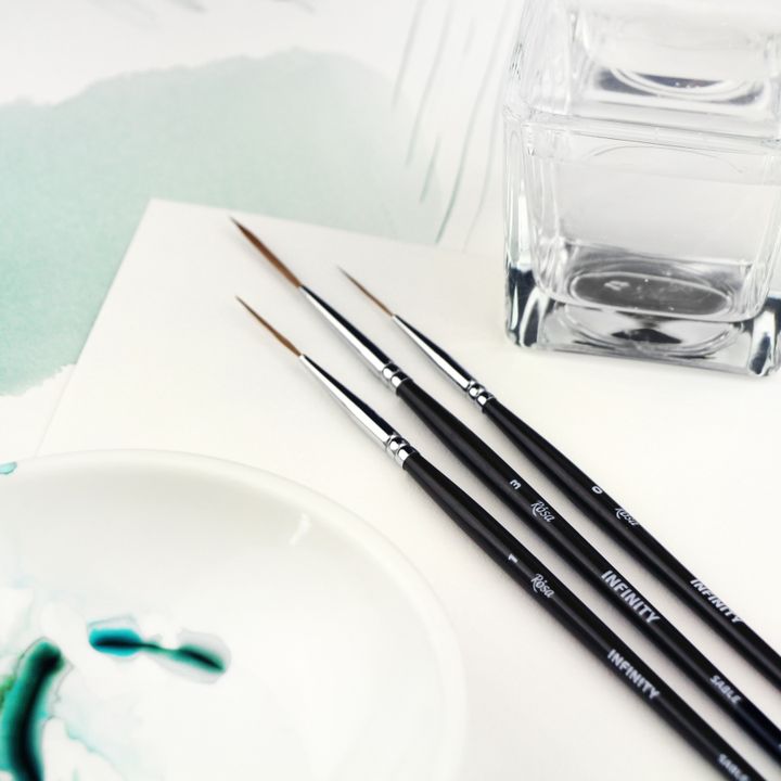 ROSA INFINITY 128 Sable Hair Liner Brush | various sizes — image 2