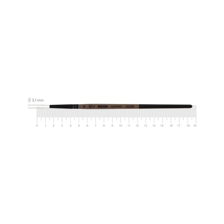ROSA MOON 1203R Synthetic Round Brush | various sizes — image 5