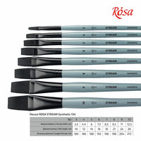 ROSA STREAM 134 Synthetic Flat Brush | various sizes — image 5