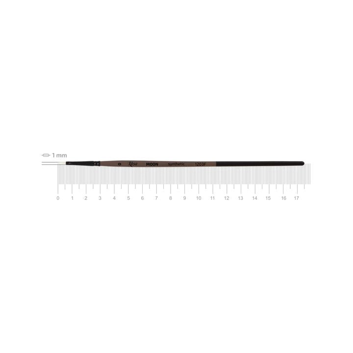 ROSA Synthetic Flat Brush MOON 1203F | various sizes — image 2