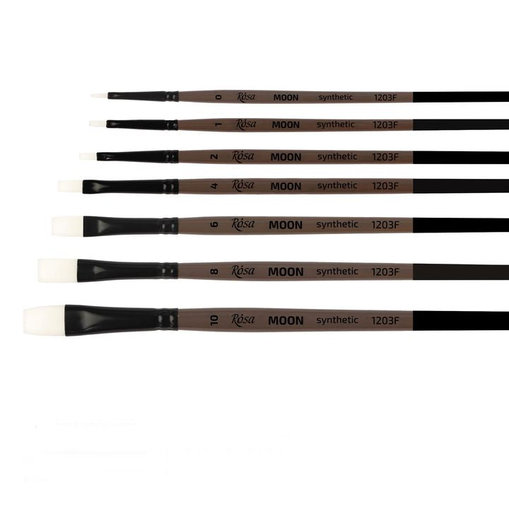 ROSA Synthetic Flat Brush MOON 1203F | various sizes — image 8